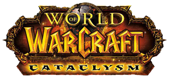 world of warcraft cataclysm logo. Massively write cataclysm
