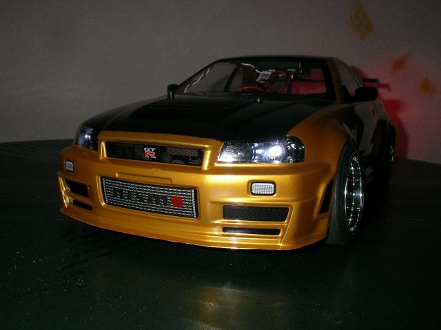 Tt-01 nissan skyline r34 #9