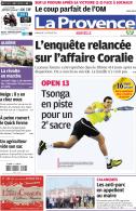 La Provence + cahier Sports Open 13 Dmanche 13 fevrier 2011